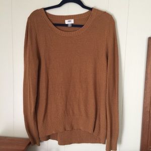 MUSTARD // CAMEL SWEATER